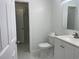 Bathroom featuring modern vanity with bright light and tiled flooring at 909 San Paulo Way, Kissimmee, FL 34758