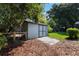 Outdoor storage shed with fenced in area at 1343 Charlotte St, Altamonte Springs, FL 32701