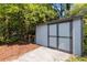 Backyard storage shed with easy access at 1343 Charlotte St, Altamonte Springs, FL 32701