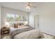 Cozy bedroom with a comfortable bed, lamps, and a decorative area rug at 181 Longview Ave, Kissimmee, FL 34747