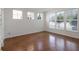 Bright living room with hardwood floors and windows at 181 Longview Ave, Kissimmee, FL 34747