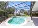 An inviting screened-in pool overlooks a tranquil lake, perfect for outdoor relaxation and entertainment at 2214 Westbourne Dr, Oviedo, FL 32765