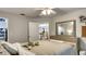 Comfortable bedroom with closet and soft tones to create a calming space at 245 Via Siena Ln, Lake Mary, FL 32746