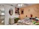 Cozy bedroom with natural light and unique decor at 245 Via Siena Ln, Lake Mary, FL 32746
