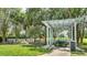 Community park featuring a playground, picnic area, and shaded pergola for outdoor enjoyment at 245 Via Siena Ln, Lake Mary, FL 32746