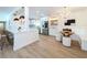 Open-concept living space with kitchen, dining area, breakfast nook and modern decor at 2520 Chanute Trl, Maitland, FL 32751