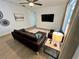 Inviting living room features modern furniture and decor at 2643 Aloma Oaks Dr, Oviedo, FL 32765