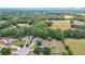 An aerial shot displays green spaces and backyards with playsets and above-ground pools at 2771 Ne 66Th St, Ocala, FL 34479