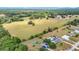 Aerial view features adjacent pastures and backyards with pools and ample land for recreation at 2771 Ne 66Th St, Ocala, FL 34479