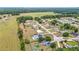 Neighborhood aerial view showcases homes with well-kept lawns, mature trees, and landscaping at 2771 Ne 66Th St, Ocala, FL 34479