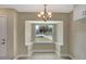 Dining area with a large window seat providing lots of natural light at 2835 Bongart Rd, Winter Park, FL 32792