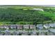 Beautiful homes line a street near a lush green forest and picturesque lake at 2901 Agostino Ter, Kissimmee, FL 34746