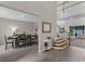 Inviting foyer showcases the staircase and an elegant dining area, perfect for gatherings at 2901 Agostino Ter, Kissimmee, FL 34746