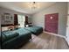 Charming bedroom featuring two beds and Harry Potter themed decor on the walls at 3391 S Kirkman Rd # 1236, Orlando, FL 32811