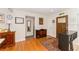 Inviting entryway with wood floors and decorative accents at 3460 Fairway Ln, Orlando, FL 32804