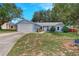 Charming one-story home with a well-manicured lawn and an attached two-car garage at 5032 Timber Ridge Trl, Ocoee, FL 34761