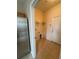 Laundry room with utility connections and a back door at 6024 Chapledale Dr, Orlando, FL 32829