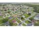 An aerial shot of a community showcasing a grid layout and green spaces between homes at 670 Bluebill Ct, Poinciana, FL 34759