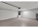 The basement is clean and open and includes a utility door and hookups at 8 Water Trce, Ocala, FL 34472