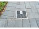 Paved stone driveway with a 