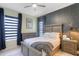 Bedroom featuring a modern design with wood furniture and a neutral color palette at 11721 Camden Park Dr, Windermere, FL 34786