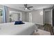Spacious main bedroom featuring a ceiling fan and ensuite bathroom at 120 Springwood Trl, Altamonte Springs, FL 32714