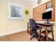 Home office offers a dedicated workspace with a modern desk setup, natural light, and decor for an inspiring work atmosphere at 1355 Hibiscus Ave, Winter Park, FL 32789