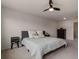 Bright bedroom featuring neutral walls, and modern furniture at 14390 Orchid Island Dr, Orlando, FL 32827