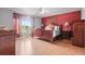 Serene main bedroom features a spacious layout and bright natural light at 314 Edgewood Ct, Kissimmee, FL 34759