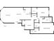 Detailed floor plan showing layout of living room, bedrooms, kitchen and bathrooms at 3142 Britannia Blvd # C, Kissimmee, FL 34747