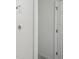 The tiled shower offers a clean and modern design at 3253 Viceroy Ct, Poinciana, FL 34759