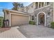 Spacious home with attached garage and brick driveway at 3656 Heirloom Rose Pl, Oviedo, FL 32766