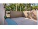 Backyard space with gated access to the rest of the neighborhood and wood privacy fencing at 411 Meadowood Blvd, Fern Park, FL 32730