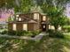 Charming two-story home featuring a manicured lawn and inviting front entrance at 556 Lake Ave, Altamonte Springs, FL 32701
