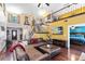 Spacious living room with a staircase, hardwood floors, and open layout at 556 Lake Ave, Altamonte Springs, FL 32701