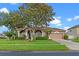 Charming single-story home with a well-maintained lawn and mature shade tree at 12207 Shadowbrook Ln, Orlando, FL 32828