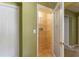 Pantry with wire shelving for organized storage at 16017 Johns Lake Rd, Clermont, FL 34711