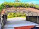 Charming carport covered in vines and flowers, leading to the property at 2630 S Tanner Rd, Orlando, FL 32820