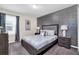 Stylish bedroom featuring a comfortable bed, modern decor, and soothing color palette at 3082 Mahalo Dr, Davenport, FL 33897