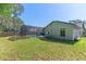 Spacious backyard with a screened pool, offering a private retreat and outdoor living space at 3150 Rider Pl, Orlando, FL 32817