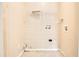 Utility room with a block wall and hookups for washer and dryer at 3431 Hunt Ln, Oviedo, FL 32765