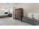 A peaceful bedroom features neutral color, comfortable furniture, and luxury decor at 3804 Corona Ct, Sanford, FL 32773