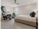 A spacious bedroom with natural light, reading chairs, and a luxurious king size bed at 3804 Corona Ct, Sanford, FL 32773