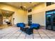 A relaxing outdoor patio with comfortable seating, ideal for socializing and enjoying fresh air at 3963 Turow Ln, Orlando, FL 32828