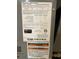 Image features HVAC sticker with manufacturing and model information at 4010 Santa Maria Dr # 106, Kissimmee, FL 34741