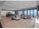 Spacious living room with ocean views and modern decor at 4647 Van Kleeck Dr, New Smyrna Beach, FL 32169