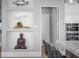 Bright living space featuring modern decor, white walls, and open floor plan at 4647 Van Kleeck Dr, New Smyrna Beach, FL 32169