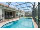 Delight in this private pool with screened enclosure, sun deck, and soothing spa at 7754 Teascone Blvd, Kissimmee, FL 34747