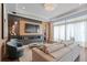 Relaxing living room with stylish decor, a large window, and modern furnishings at 7974 Chilton Dr, Orlando, FL 32836