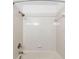 A clean shower stall with white tile and chrome shower fixtures, showcasing a well-maintained space at 101 Grand Plaza Dr # P6, Orange City, FL 32763